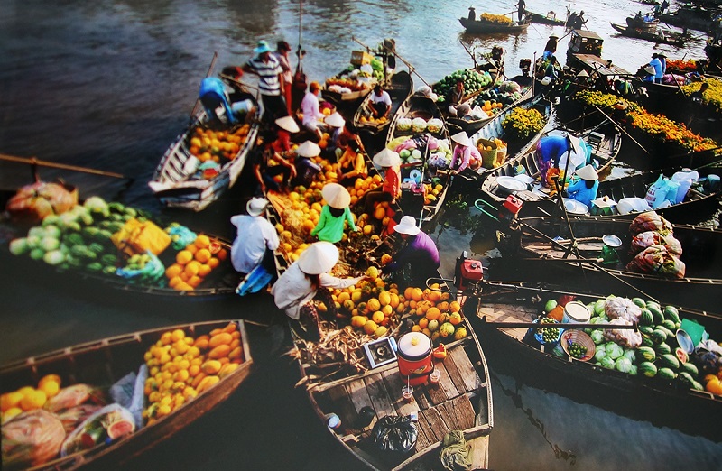 Marché flottant du sud