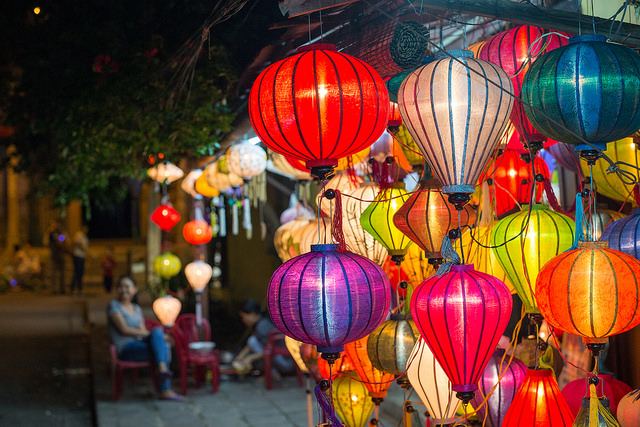 fête des lanternes au Vietnam en Août