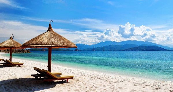 Plage de My Khe à Da Nang, Vietnam